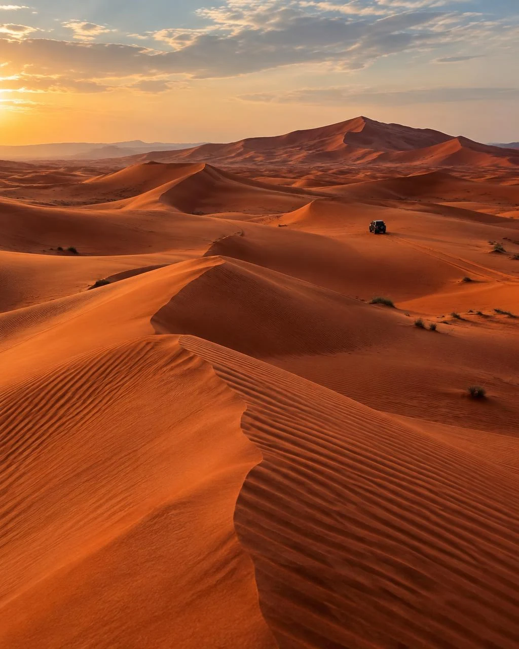 Al Badayer desert landscape