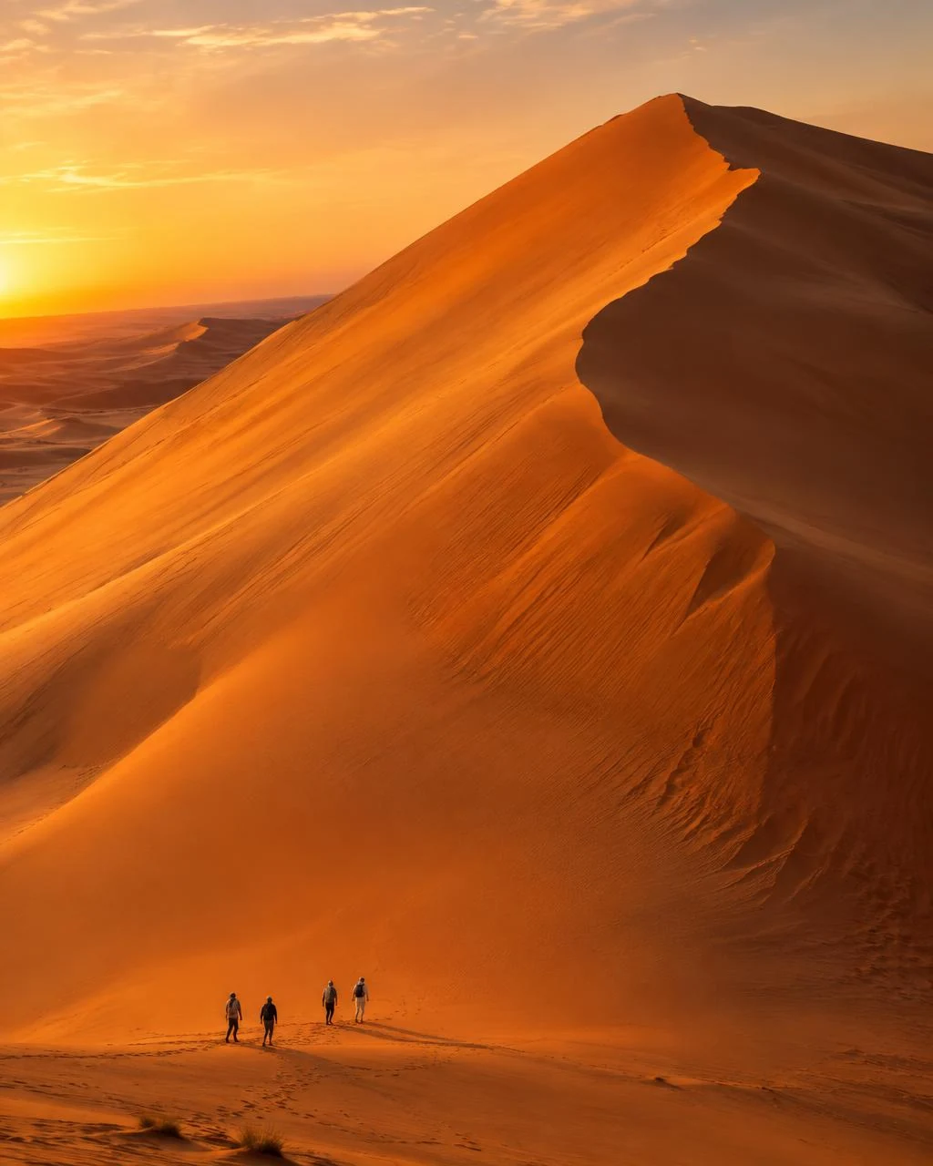 Liwa desert landscape