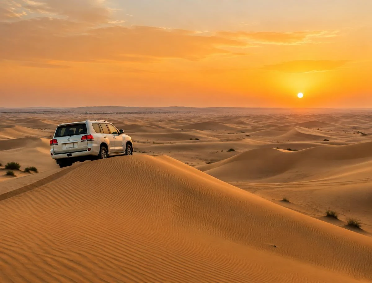 Abu Dhabi Desert Safari experience in Abu Dhabi