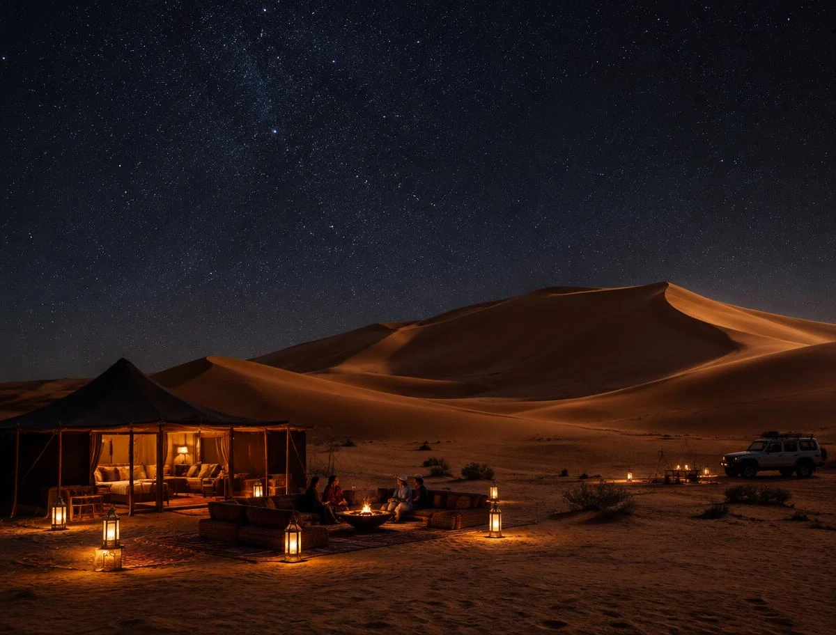 Liwa Overnight Safari experience in Liwa