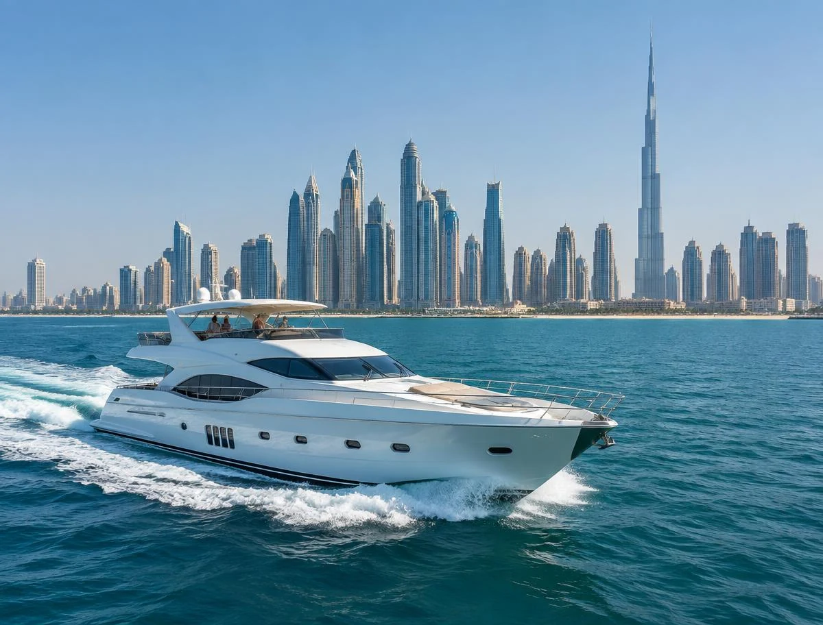 Private Yacht — 1 Hour experience in Dubai