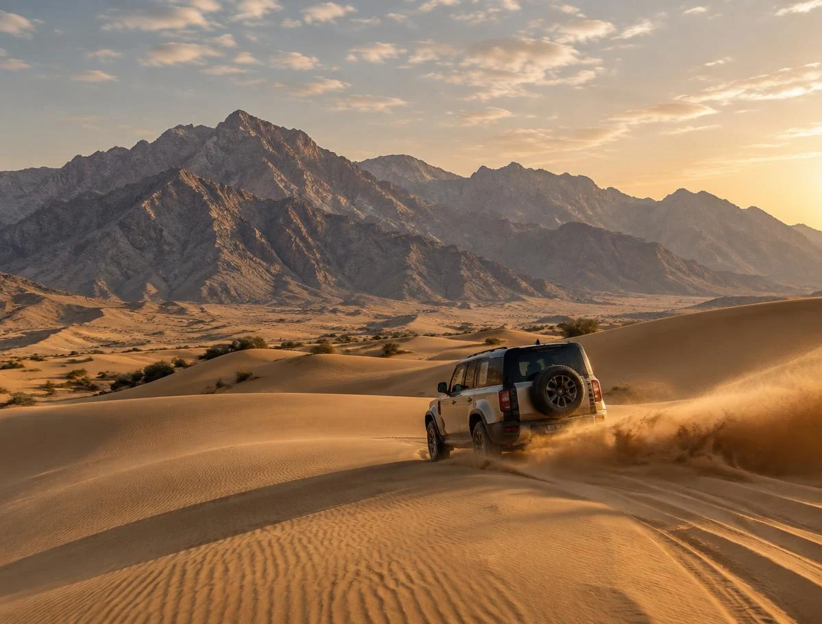 RAK Desert Safari experience in Ras Al Khaimah